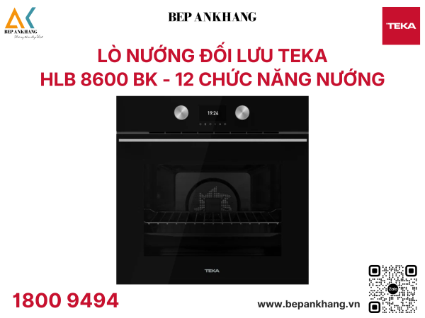 Lò nướng âm tủ Teka HLB 8600 BK - Made in Spain 